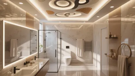 5 Stunning Bathroom Pop Ceiling Design Ideas