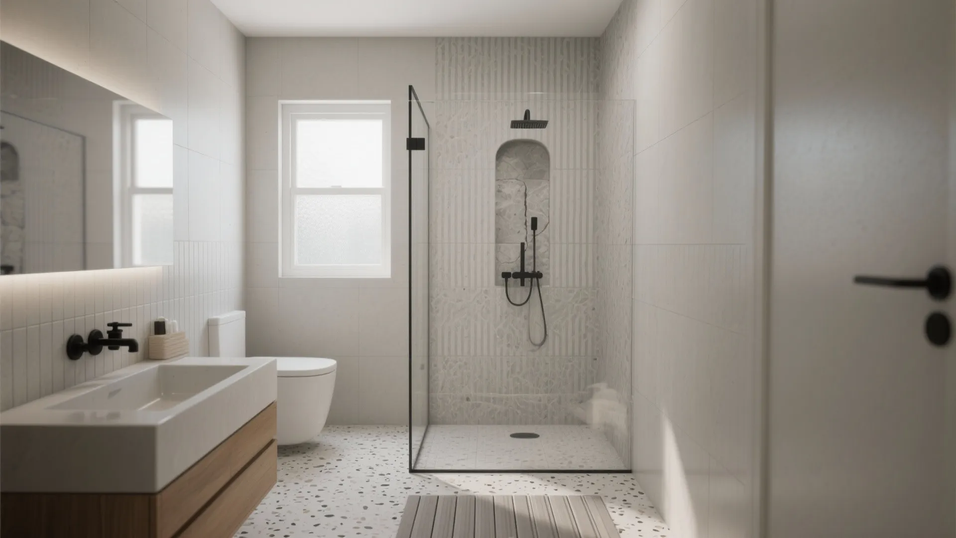 5 Modern Bathroom Tiles Texture Ideas: Small-space friendly, expert-backed inspirations for modern bathroom tiles texture