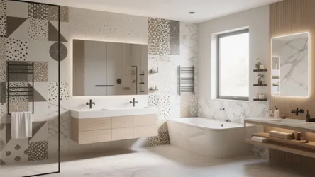 10 Modern Bathroom Tile Ideas