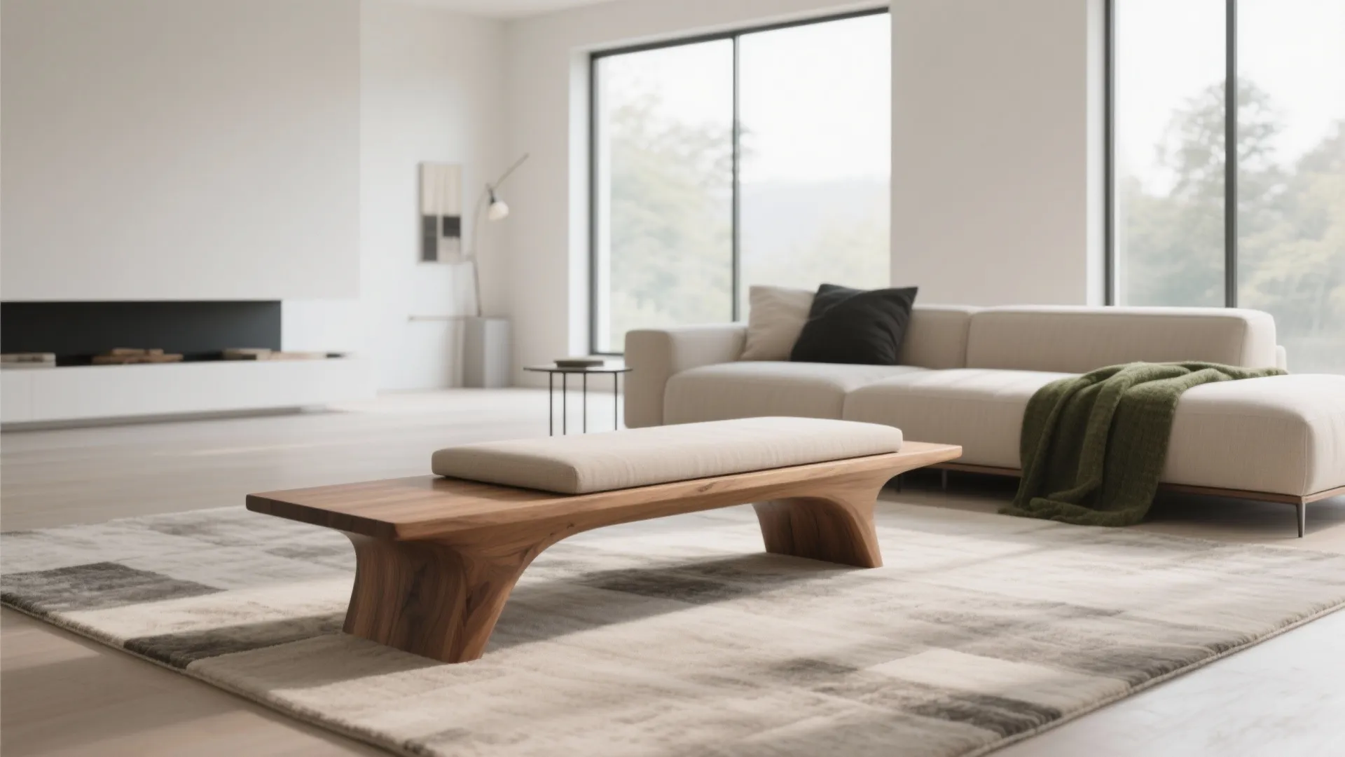Modern Living Room Bench Ideas: Style Meets Function: 1 Minute to Discover Stylish Bench Solutions for Your Space