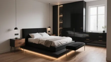 5 Modern Black Bedroom Furniture Ideas