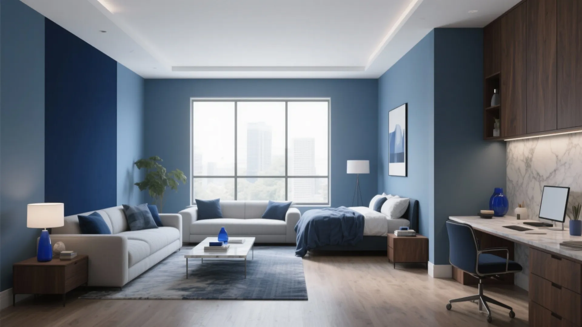Blue Colour Room Paint Ideas for Modern Interiors: 1 Minute to a Tranquil, Stylish Space: Fast-Track Guide to Blue Room Paint