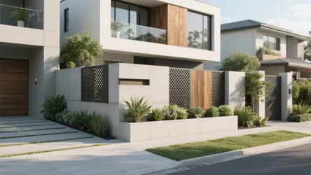 5 Inspiring House Boundary Wall Designs