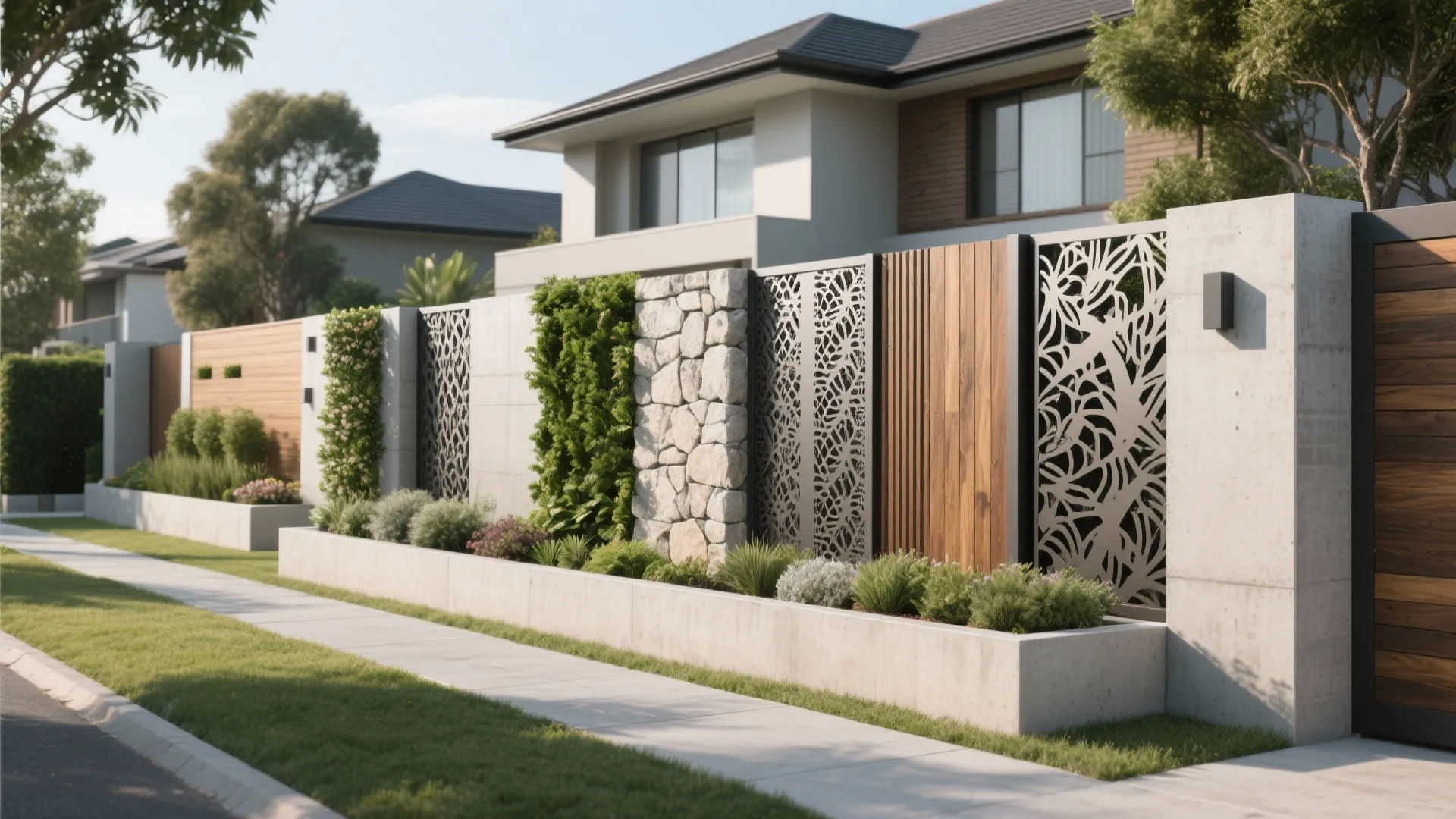 5 Latest Boundary Wall Design Ideas: Creative & Practical Boundary Wall Inspirations for Modern Homes