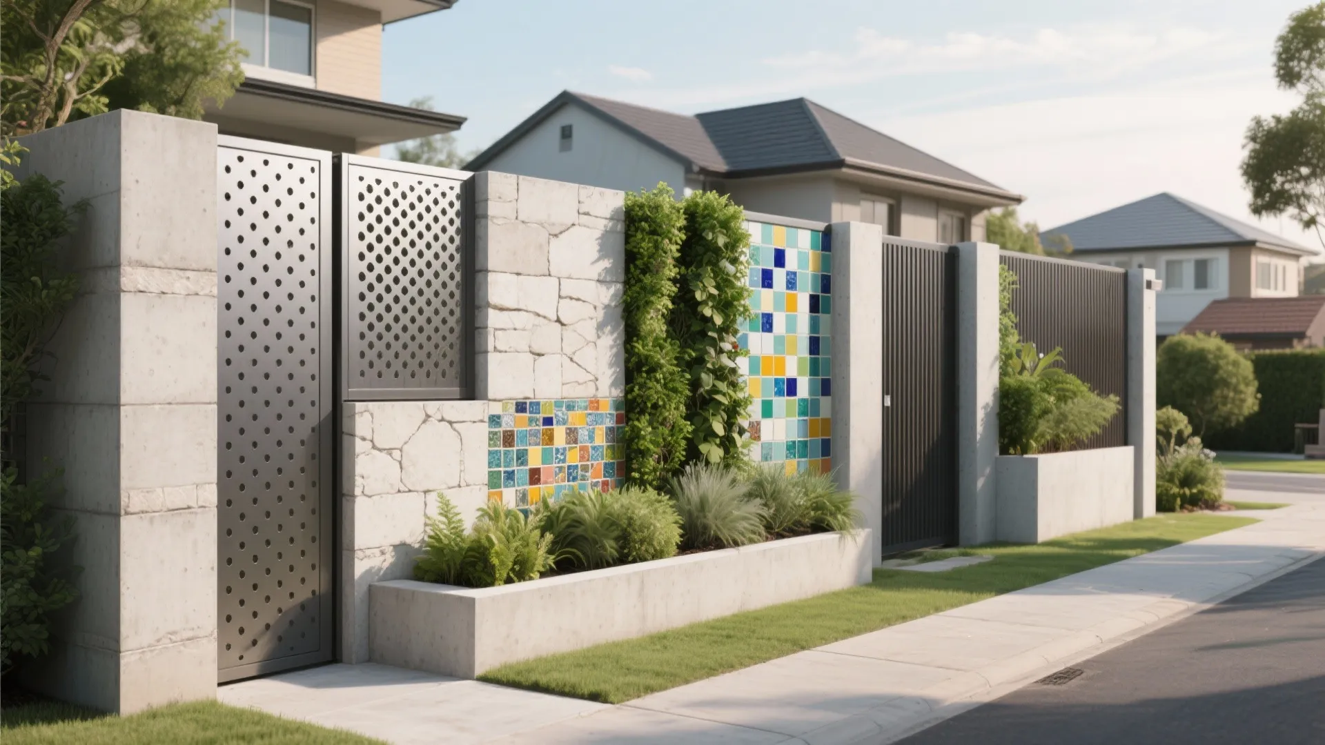 5 Best Boundary Wall Design Ideas: Creative & Functional Boundary Wall Inspirations from My 10+ Years of Design Experience