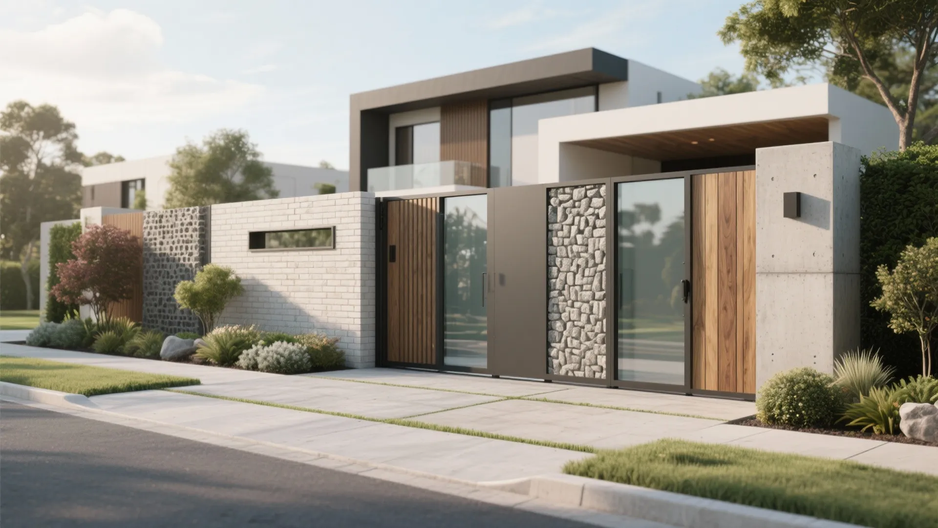 5 Boundary Wall Designs with Gate Ideas: Expert Tips & Ideas for Stylish and Functional Boundary Walls with Gates