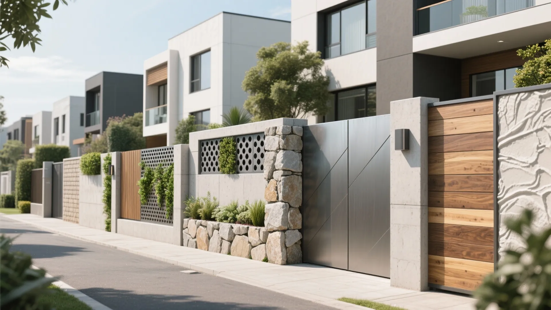 5 Inspiring Boundary Wall Design Ideas: Creative and Practical Boundary Wall Designs for Modern Homes