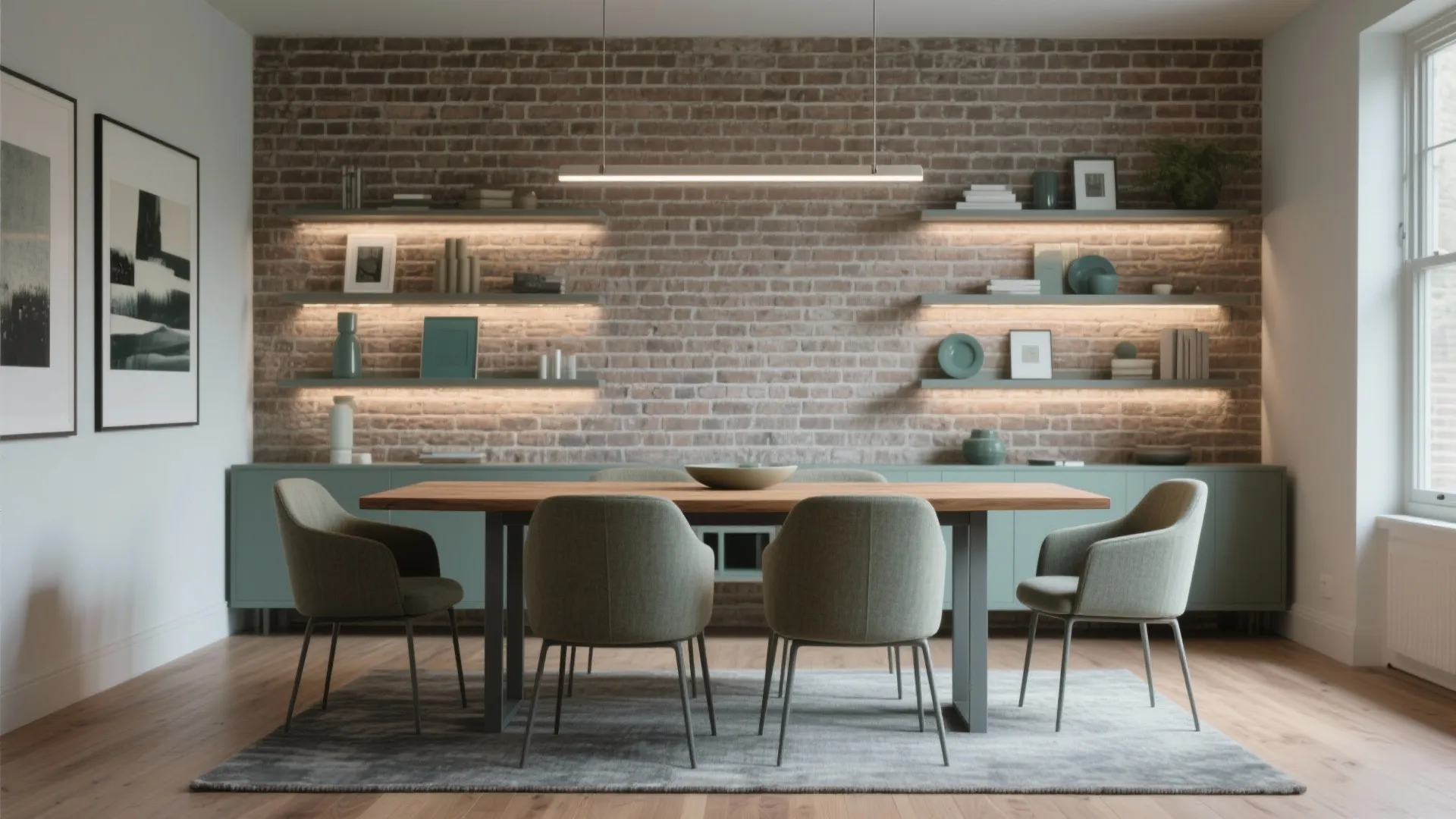 Brick Wall Dining Room Design Ideas for a Modern Home: Fast-Track Guide to Styling Your Dining Space with Exposed Brick Walls