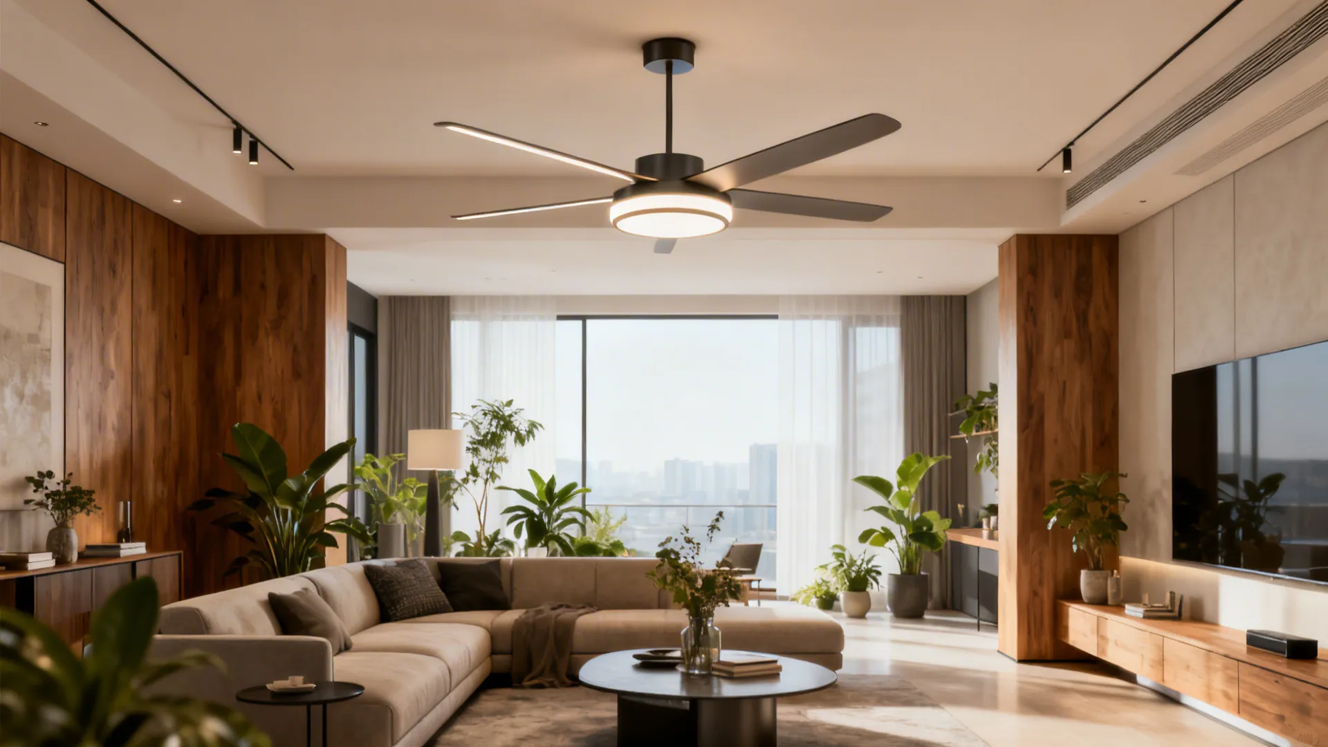 5 Modern Chandelier with Fan Ideas