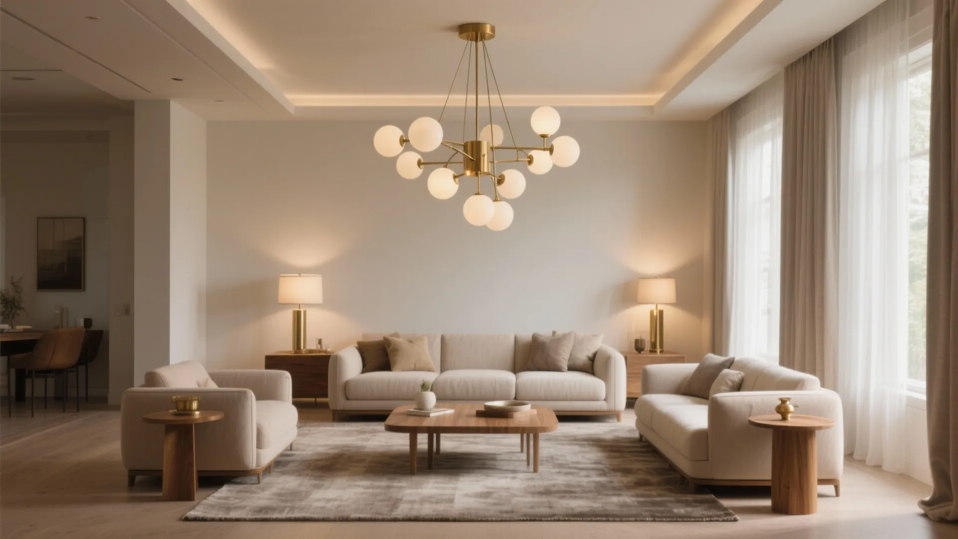 Modern Chandeliers for Living Room: Stylish Lighting Ideas: Fast-Track Guide to Elegant Living Room Lighting in 1 Minute