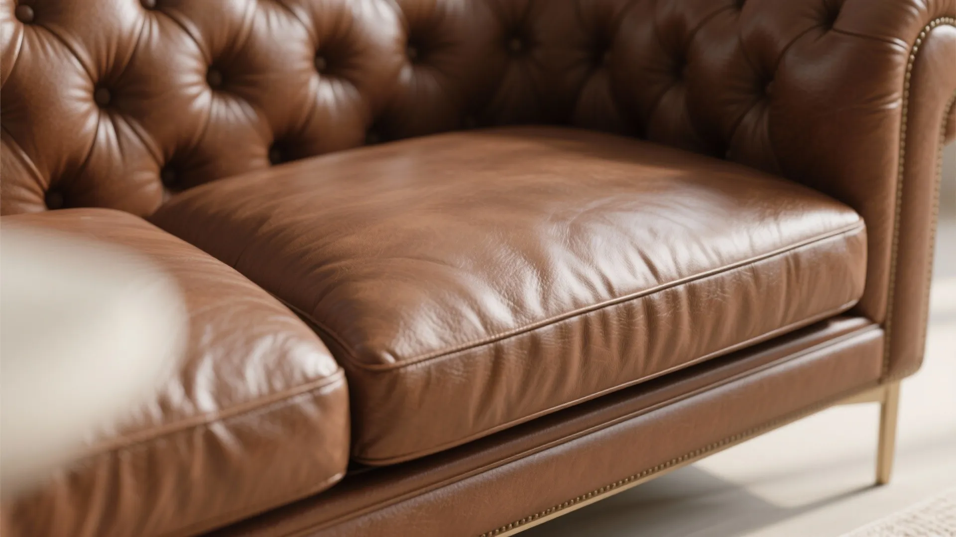 Modern Chesterfield with a Light Twist