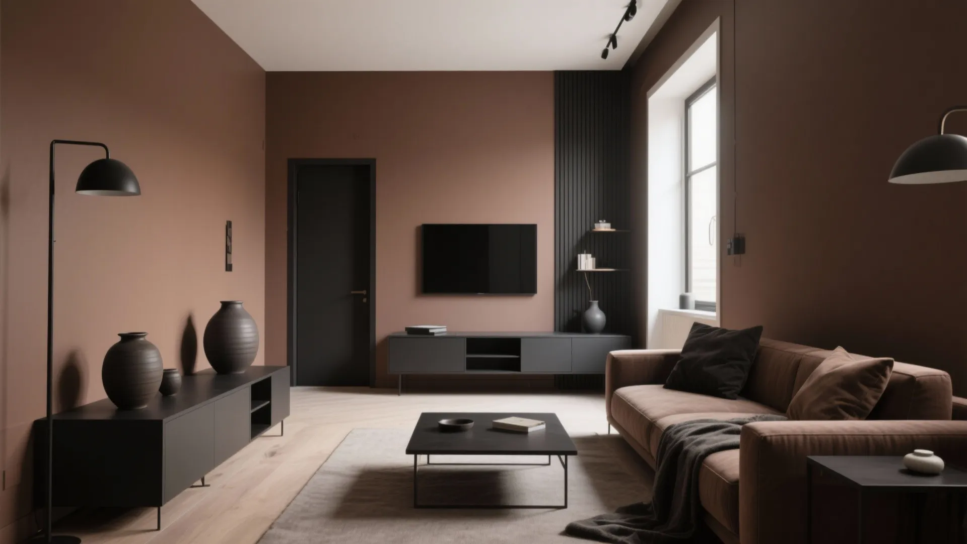 5. Modern cocoa in matte for minimalist homes