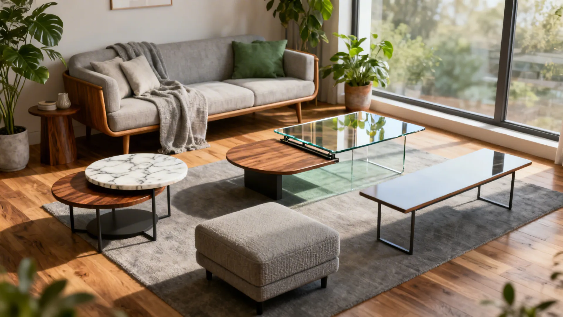 5 Modern Coffee Table Ideas for Small Living Rooms