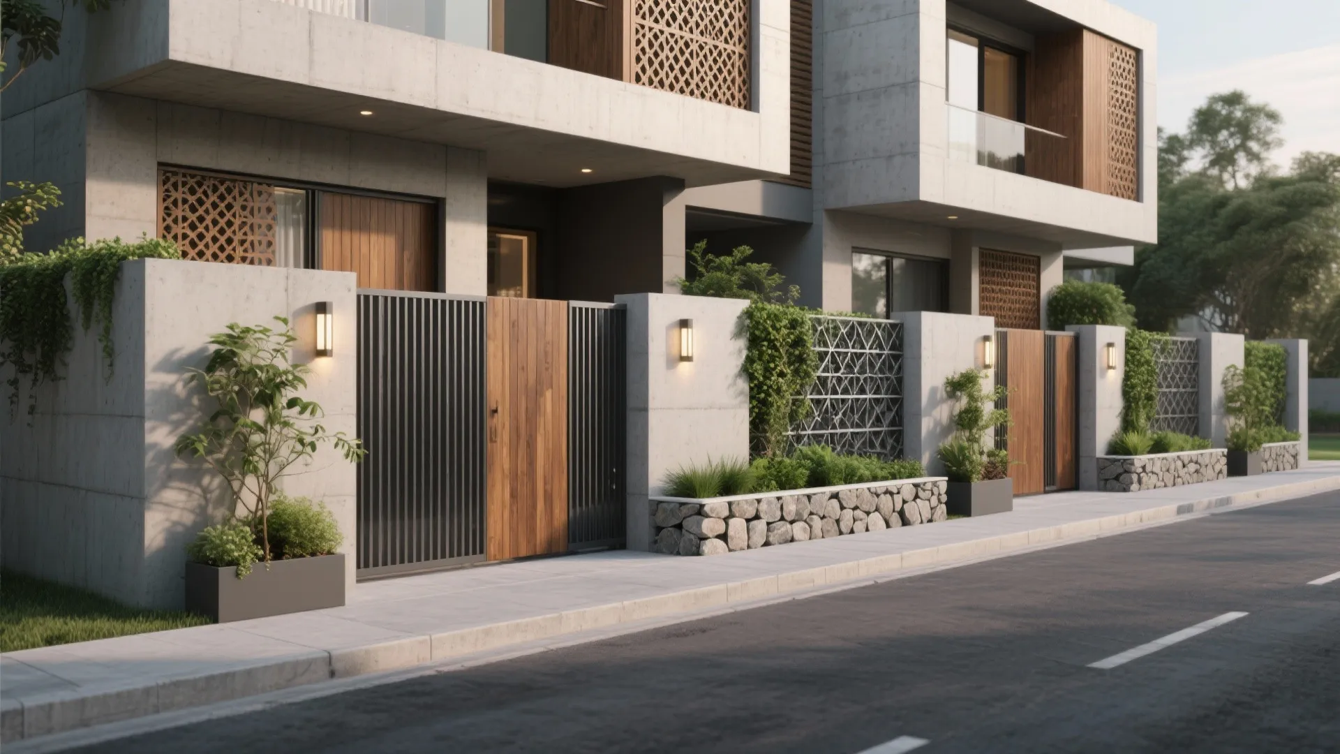 5 Modern Compound Wall Design Ideas: From sleek concrete to breezy screens, here’s how I approach modern compound walls that look refined, feel secure, and make even a narrow frontage stand out.