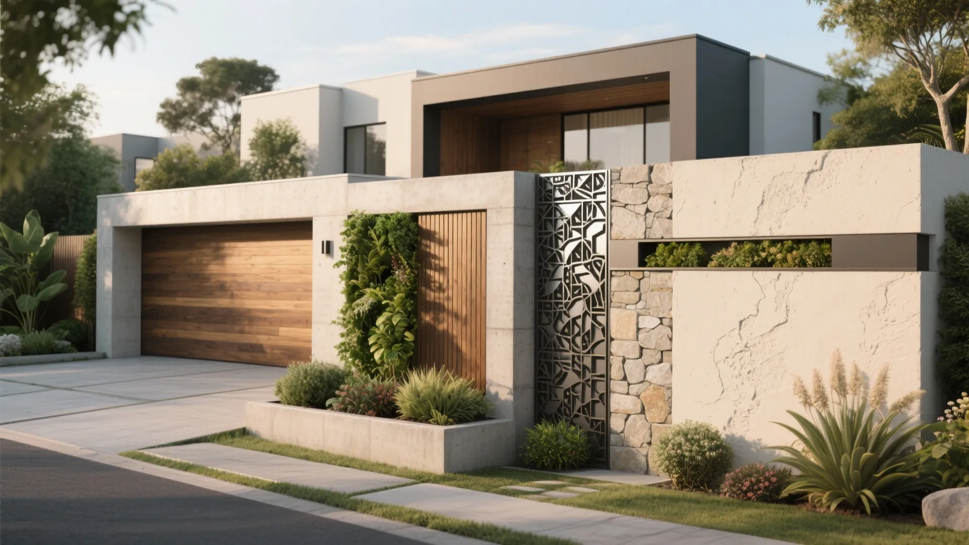 5 Inspiring Home Compound Wall Design Ideas: Creative and Practical Ways to Elevate Your Home’s Exterior Walls