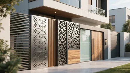 5 Modern Compound Wall Grill Design Ideas