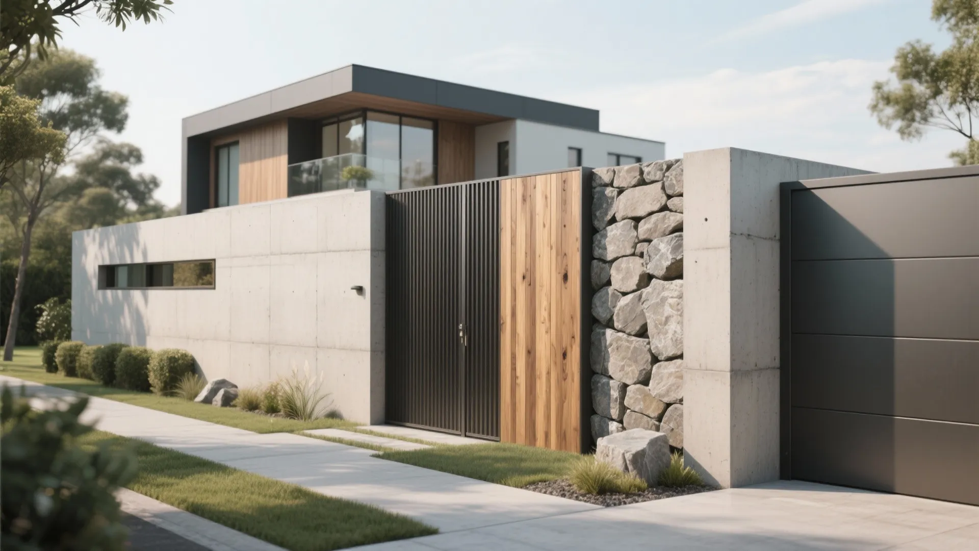 5 Modern Compound Wall Designs: Creative Ideas to Elevate Your Home’s Exterior