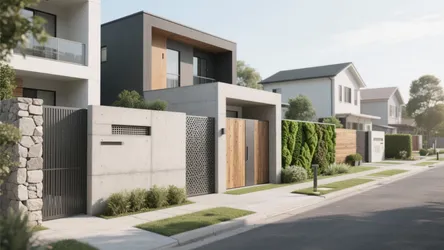 5 Simple Compound Wall Design Ideas