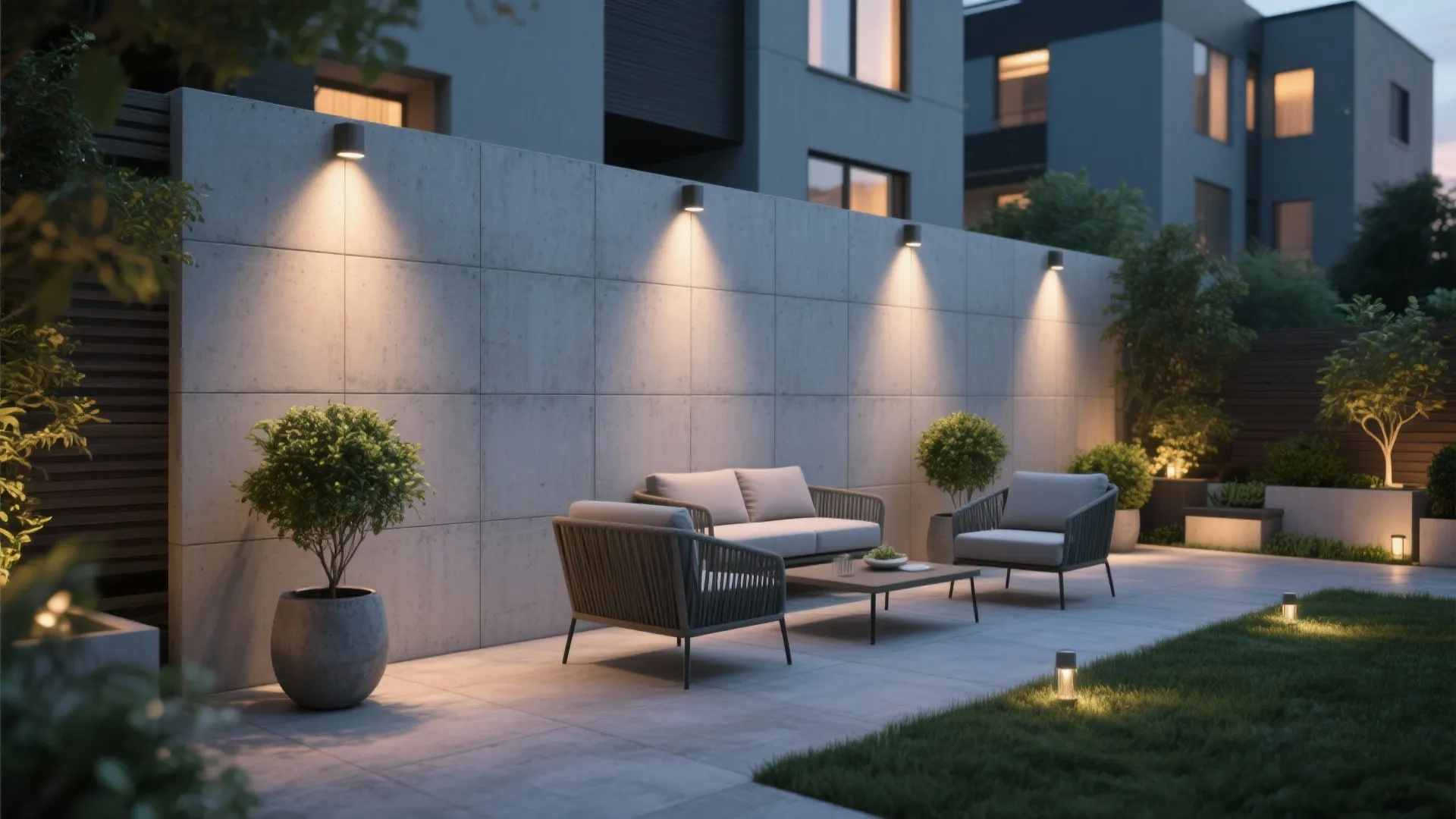 Modern Concrete Look