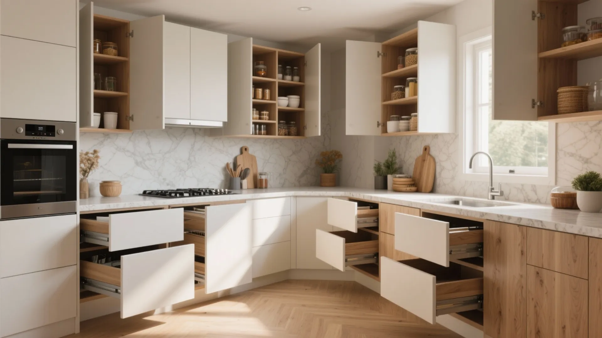 5 Genius Corner Kitchen Cupboard Ideas: Maximize every inch – my top 5 corner kitchen cupboard solutions that blend style & storage