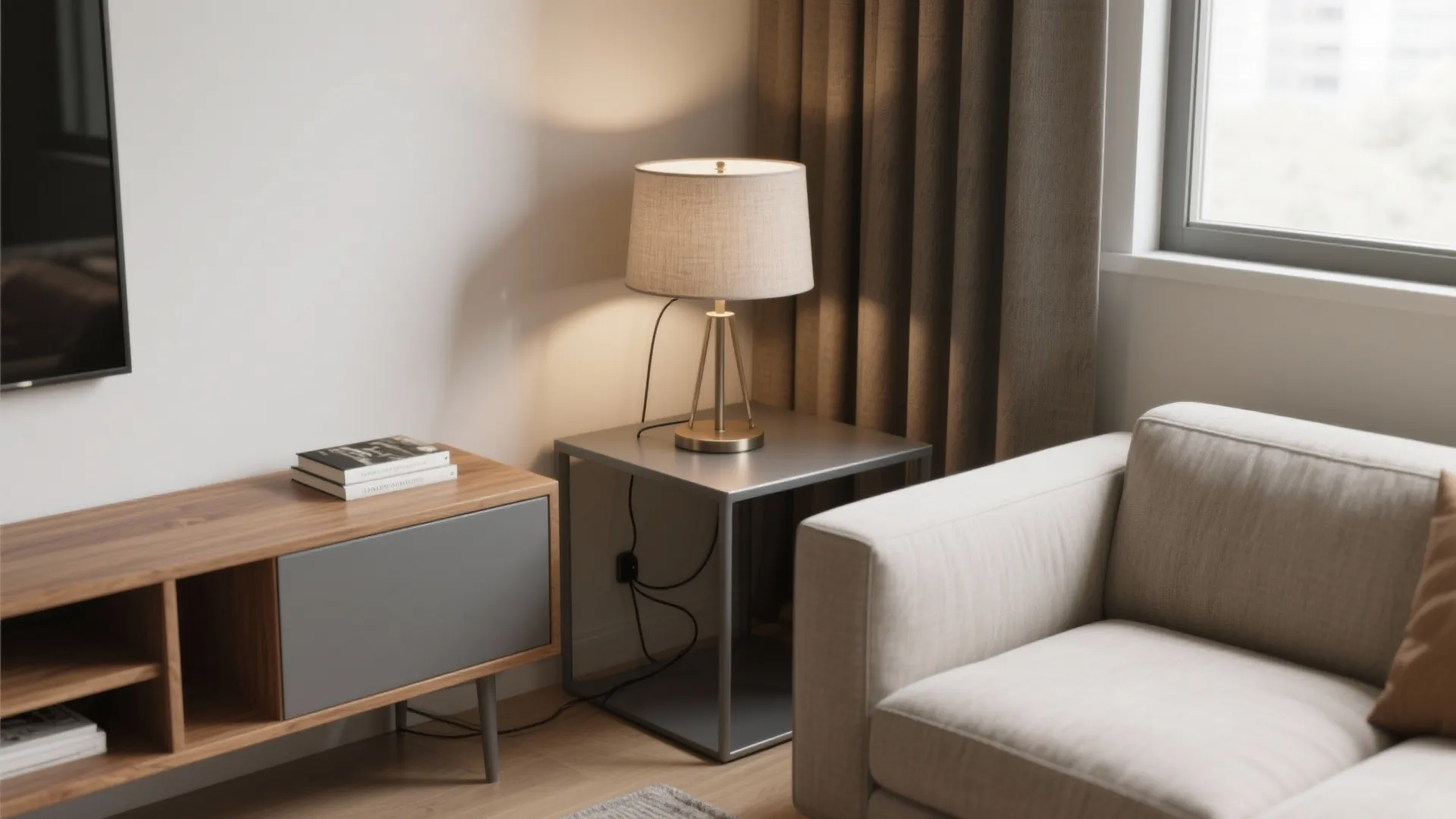 Modern Corner Table for Living Room: Style Meets Function: 1 Minute to Find the Perfect Modern Corner Table Solution