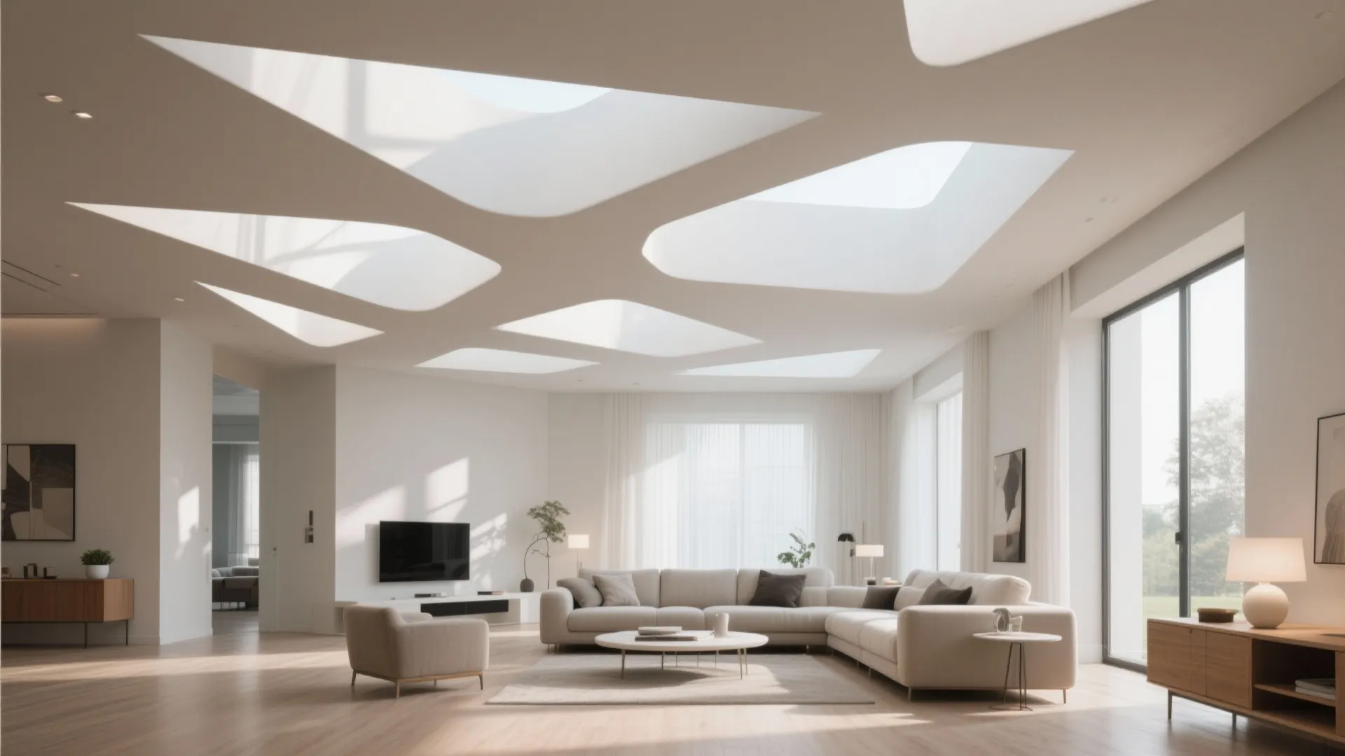 8. Asymmetrical Modern Cutouts