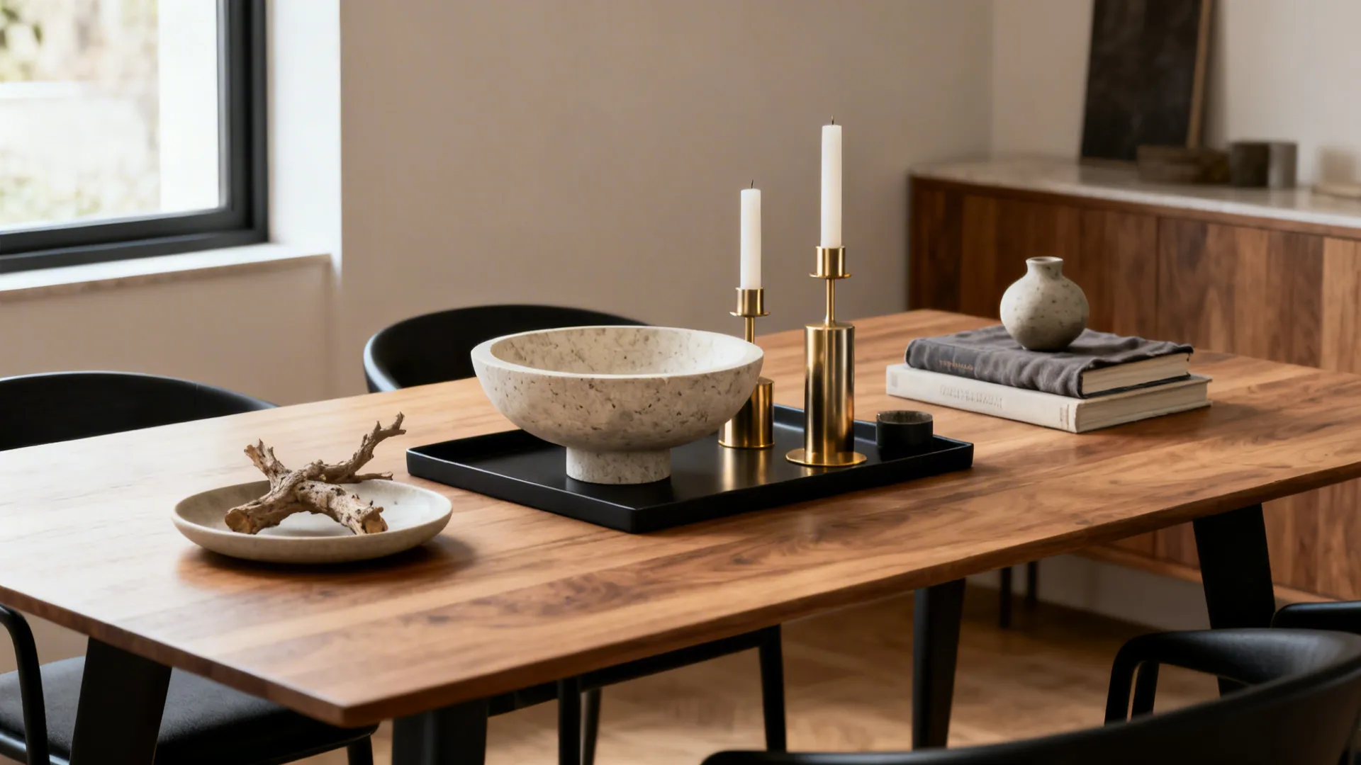5 Non-Floral Centerpieces for Dining Room Tables