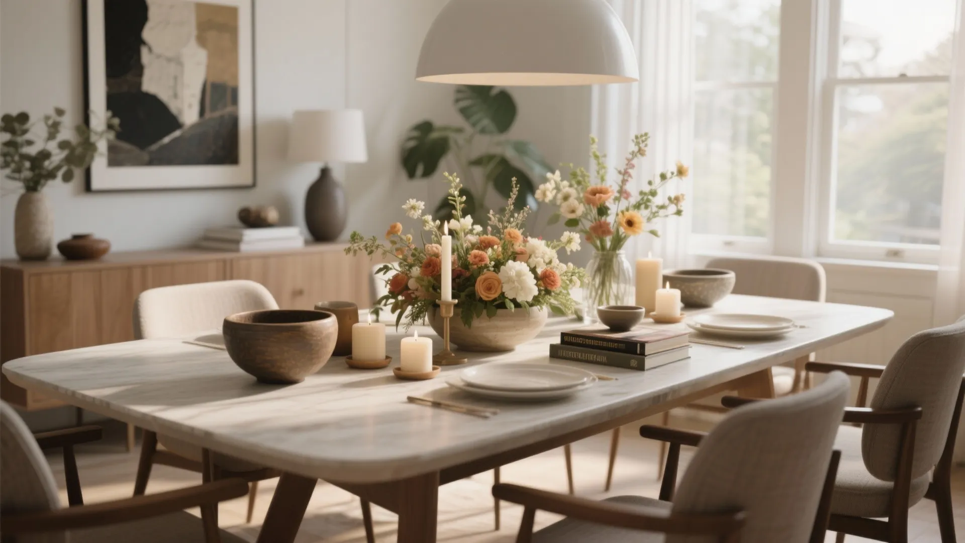 10 Modern Centerpiece Ideas for Your Dining Table: Creative yet practical centerpiece ideas that bring style and personality to your dining space