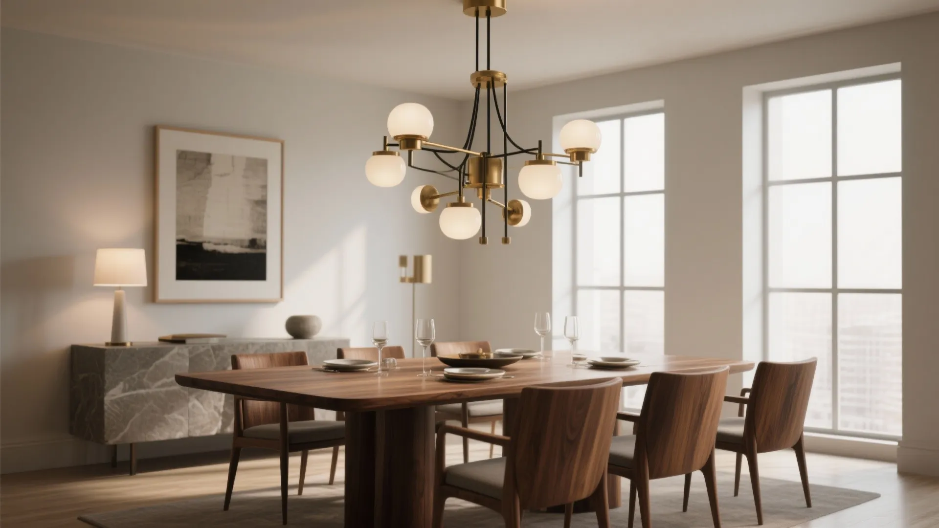 Modern Dining Room Chandelier Ideas for Stylish Spaces