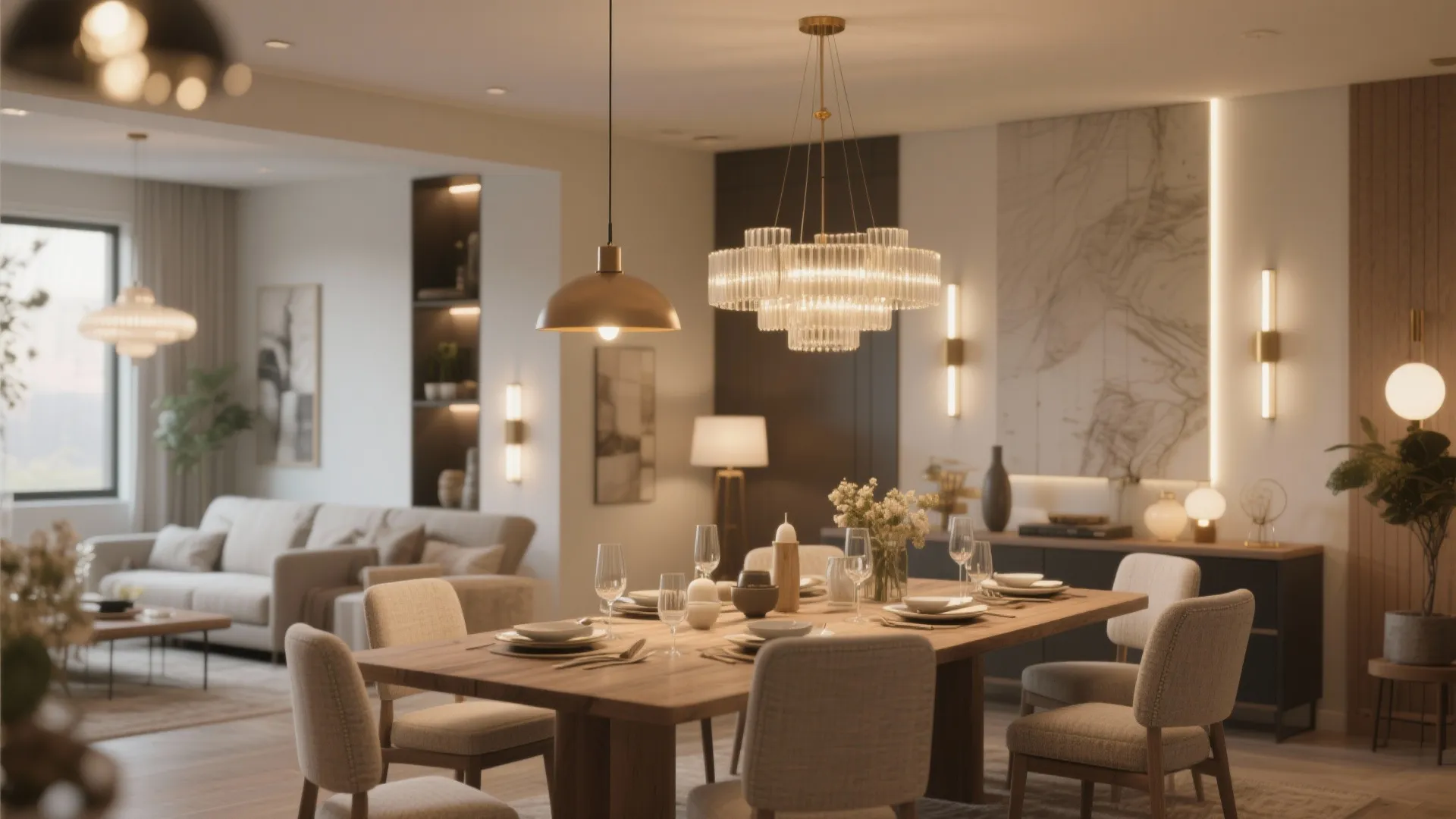 10 Modern Dining Lighting Ideas