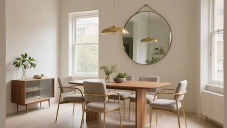 5 Modern Wall Mirror Ideas for Dining Rooms