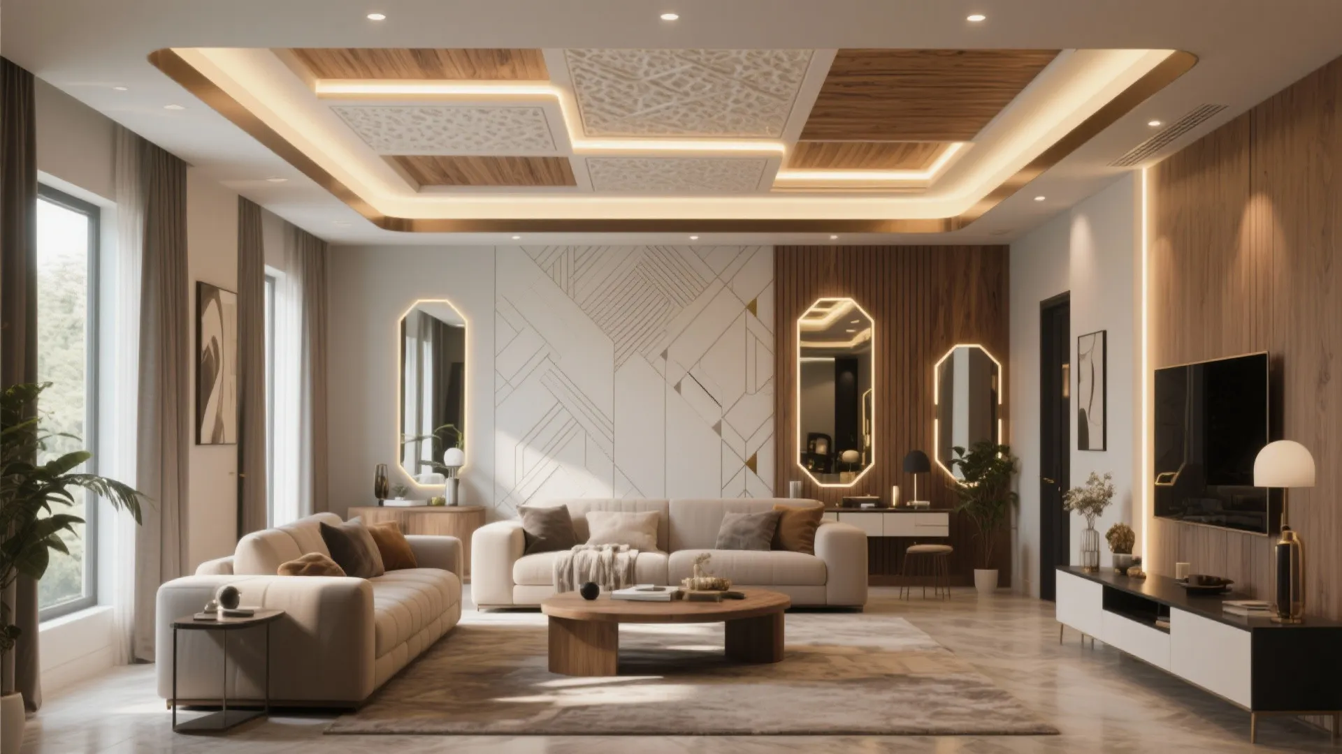 5 False Ceiling Design Ideas for Your Drawing Room: Creative & Practical Inspirations from My 10 Years in Interior Design