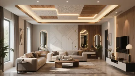 5 False Ceiling Design Ideas for Your Drawing Room