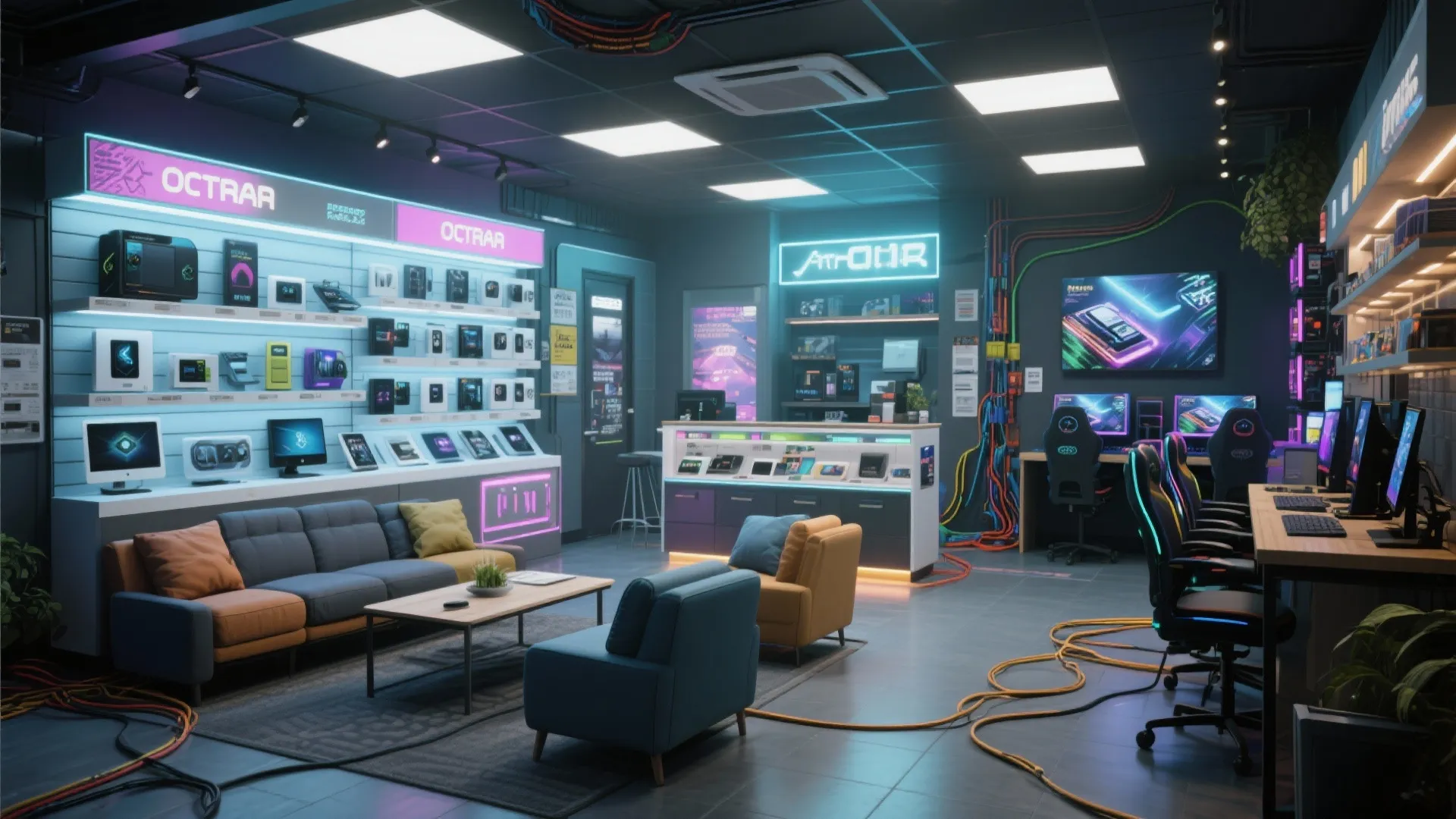 Electronics Shop Interior Design Ideas: Innovative Designs for Modern Electronics Retail Spaces