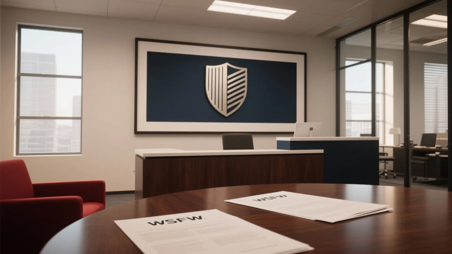 3. Modern emblem with classic cues