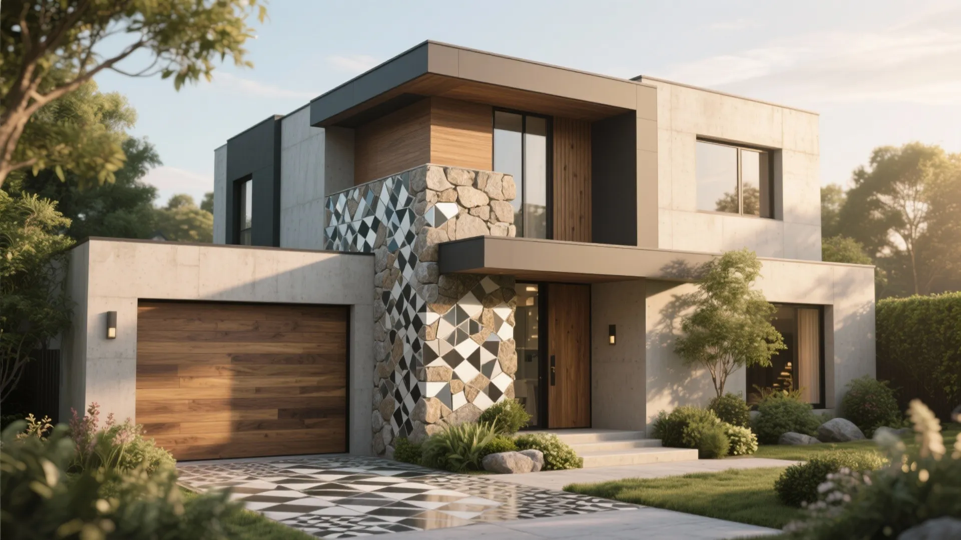 5 Wall Tiles Design Ideas for Outside the House: Creative, practical, and stylish wall tile inspirations for exterior spaces