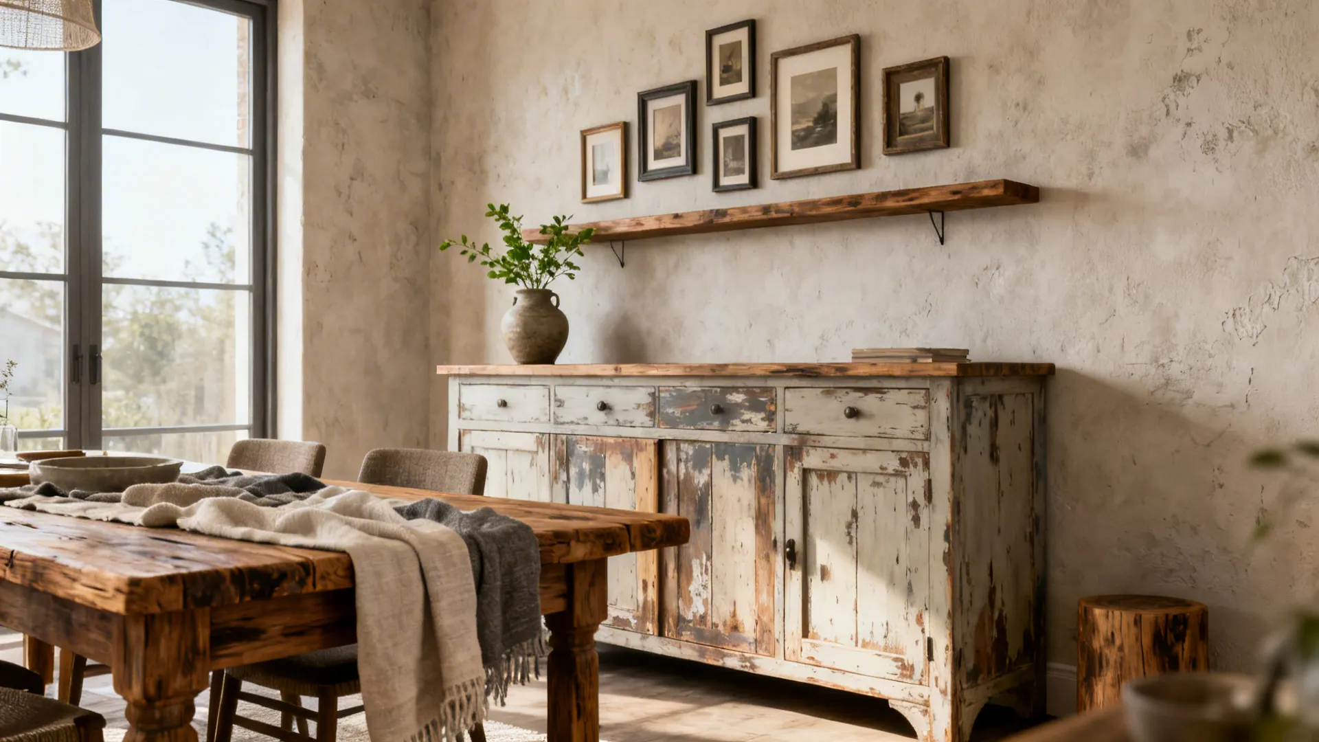 Modern Farmhouse Dining Wall Ideas
