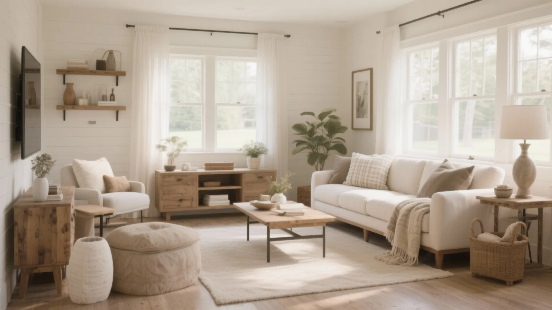 10 Modern Farmhouse Living Room Ideas: Blending rustic charm with modern comfort — 10 inspiring farmhouse living room designs from my personal projects