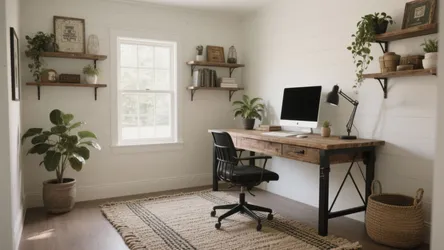 10 Modern Farmhouse Office Ideas