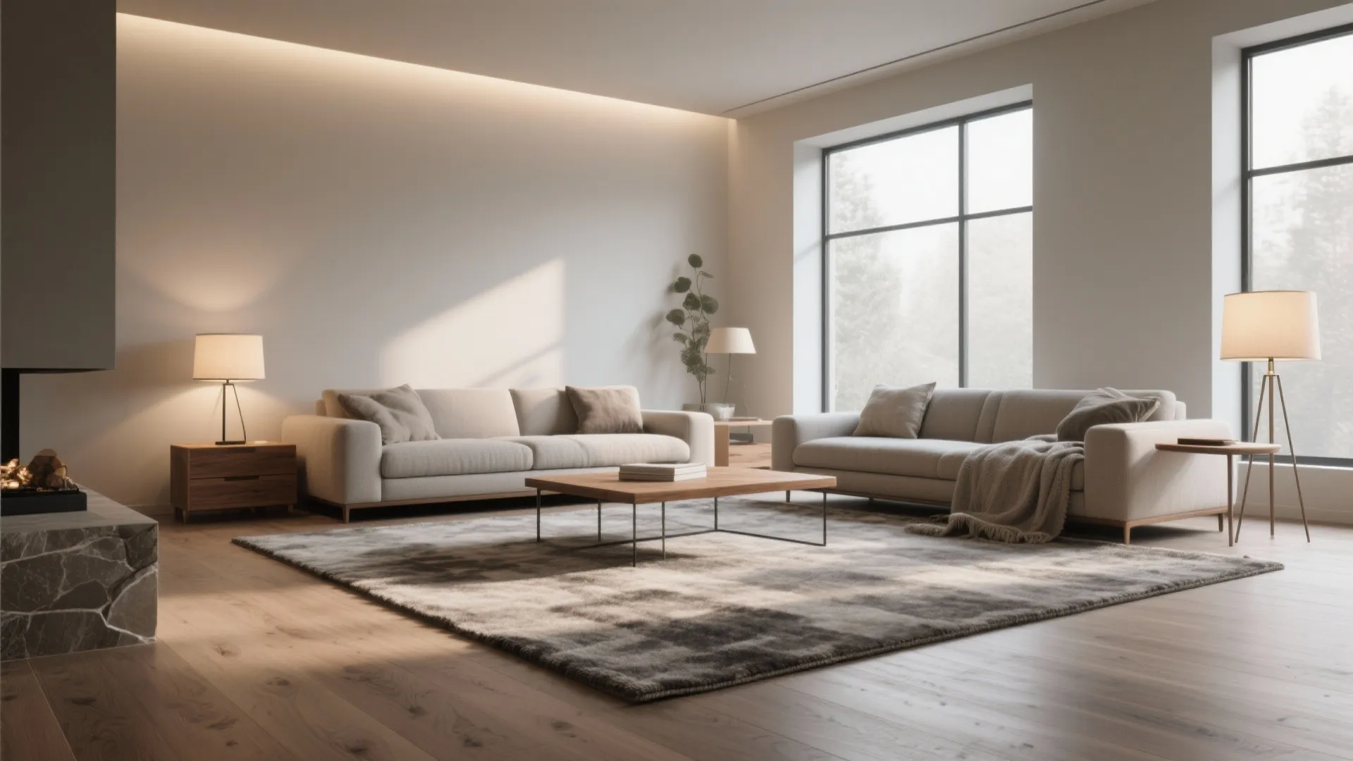 Modern Living Room Flooring Ideas for a Stylish Space: 1 Minute to Transform Your Space with Trendy Flooring Choices