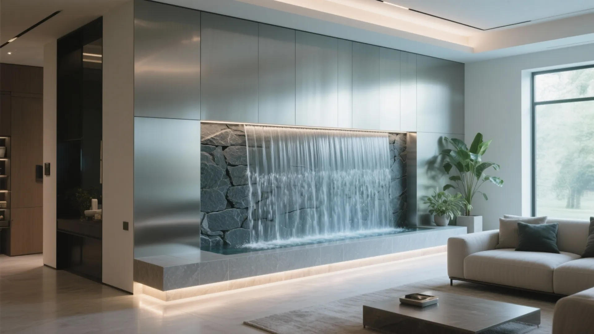 DIY Water Fountain Wall: Transform Your Space Effortlessly: 1 Minute to Upgrade with a DIY Water Fountain Wall