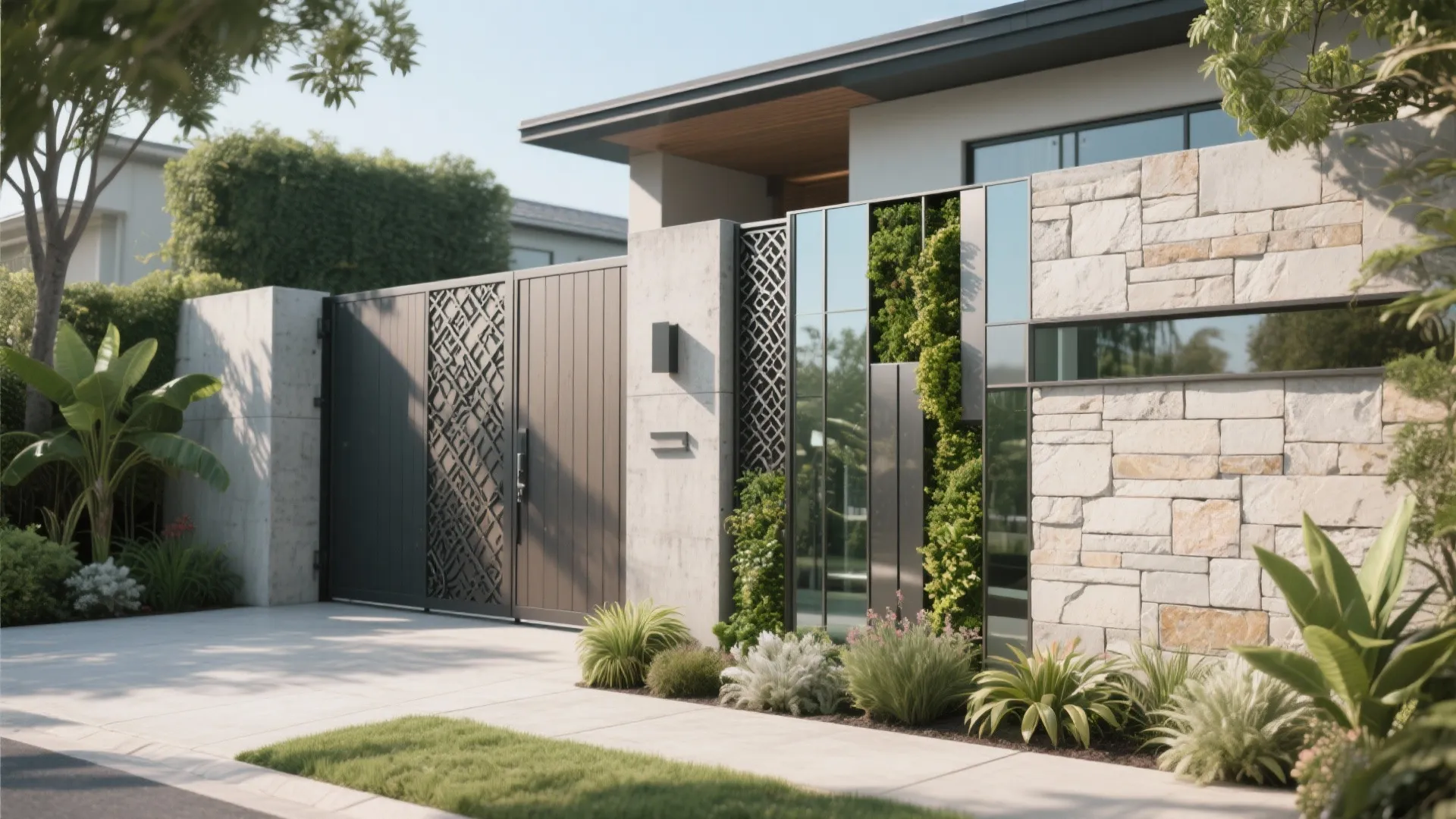 5 Front Gate Wall Design Ideas: Creative and Functional Inspirations for a Stylish Entrance