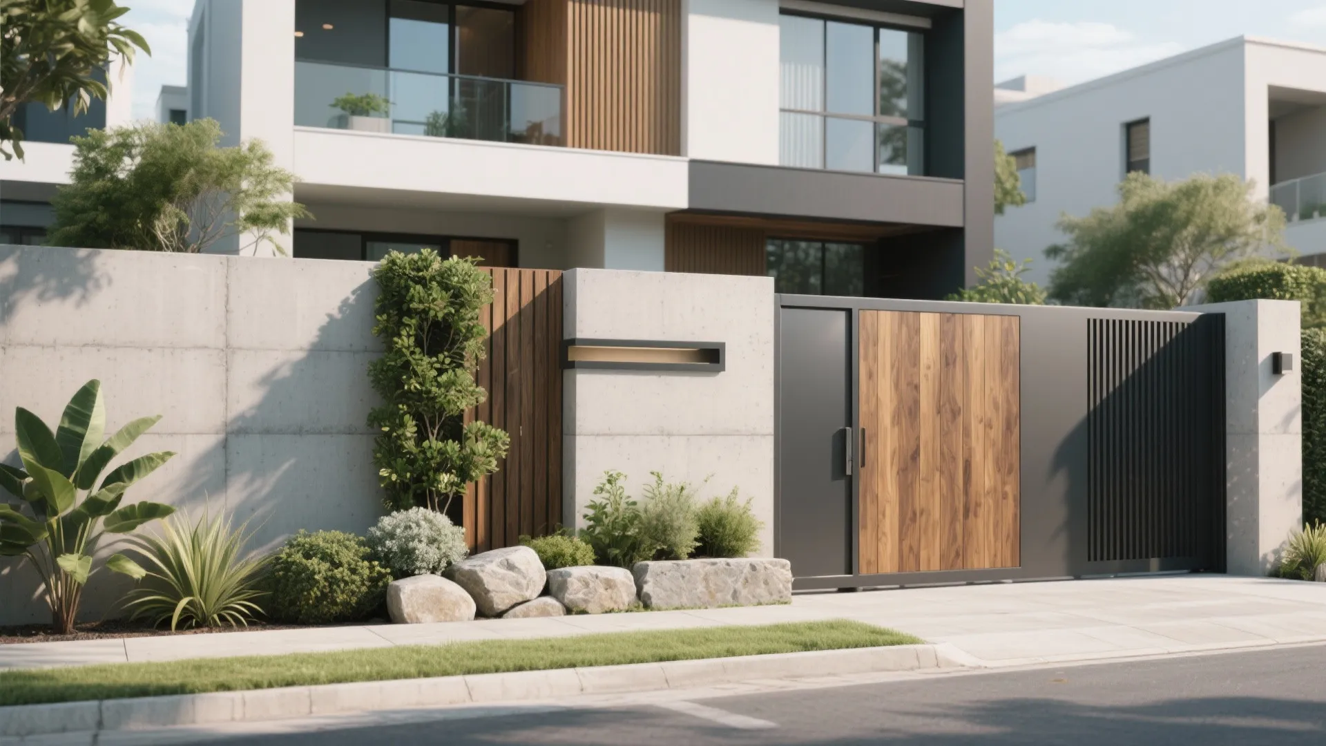 5 Inspiring Front Compound Wall Designs: Creative ideas to transform your home’s boundary into a statement piece