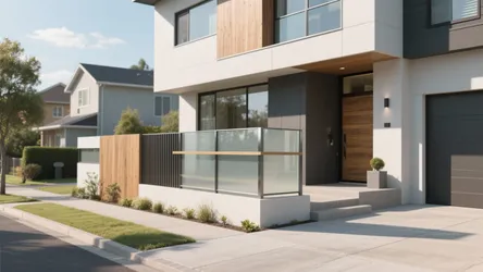 5 House Front Wall Railing Designs