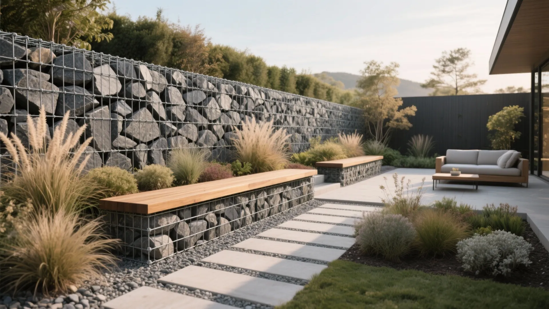 Gabion Wall DIY: Create Your Own Durable Outdoor Feature: 1 Minute to Understand the Fast-Track Guide to Building Gabion Walls Yourself