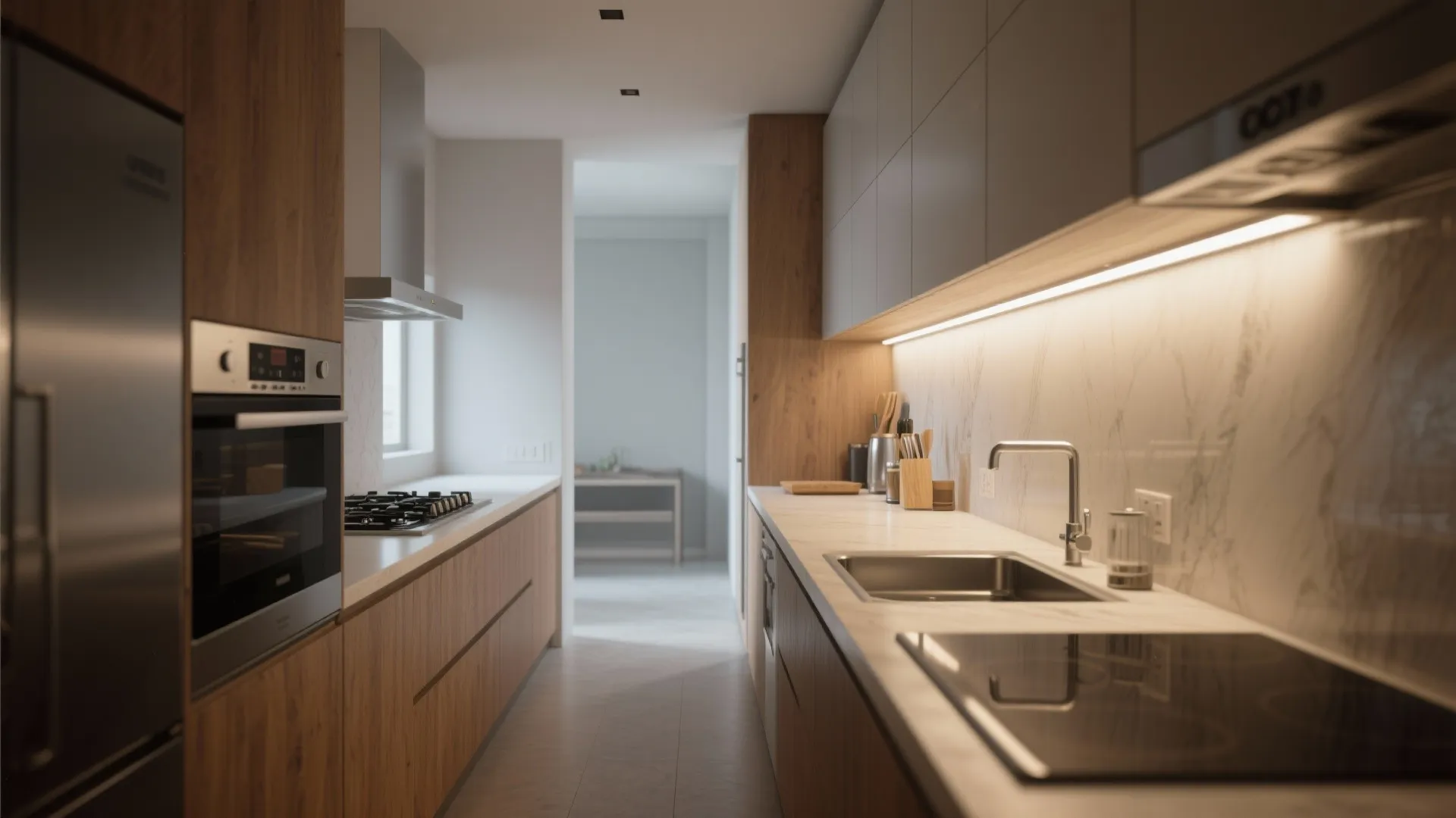 4. Galley Kitchens Done Right