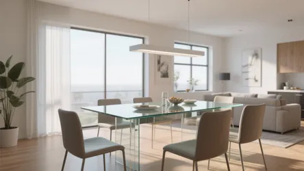 5 Glass Dining Table Design Ideas