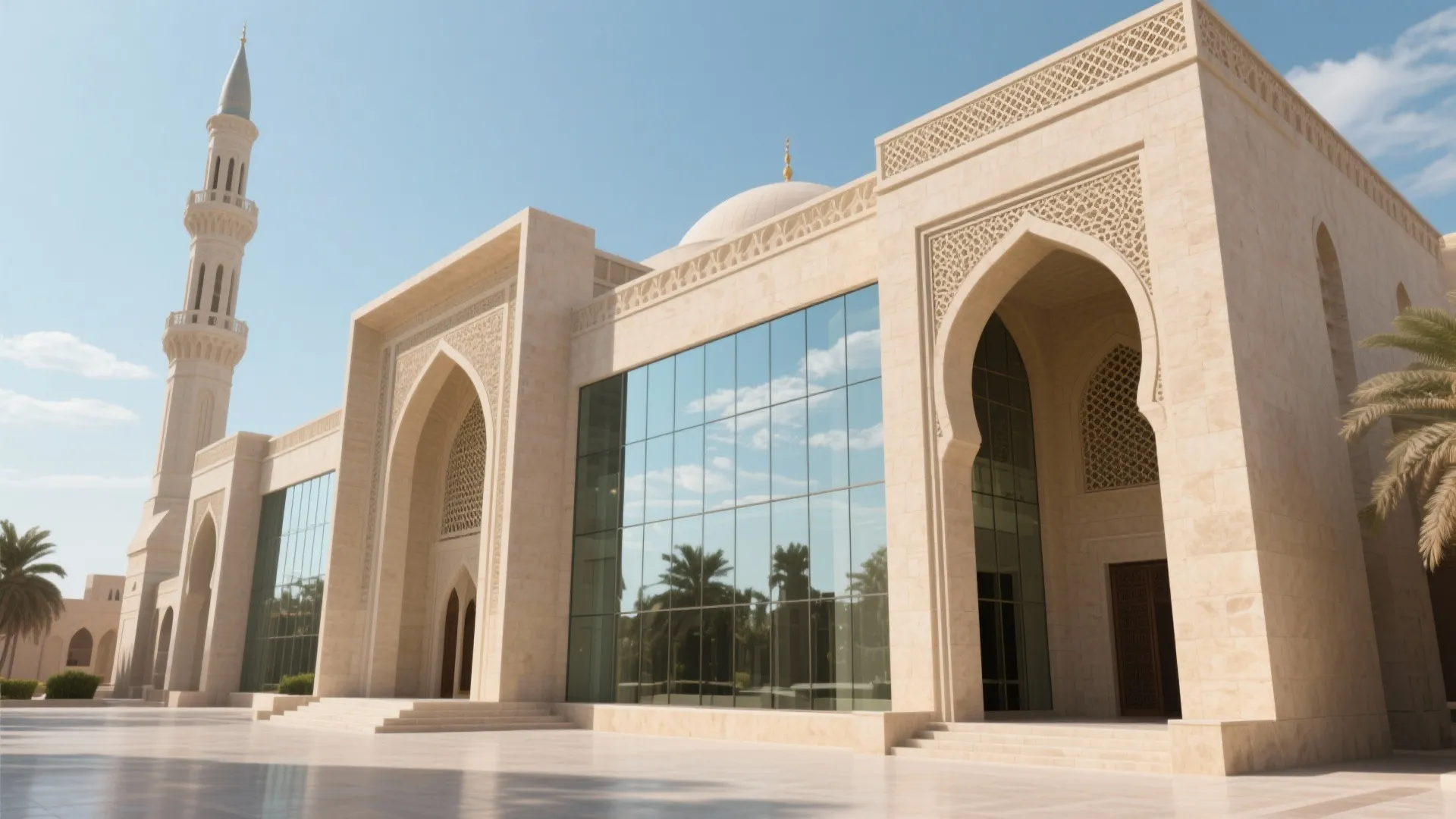 10. Modern Glass Elements