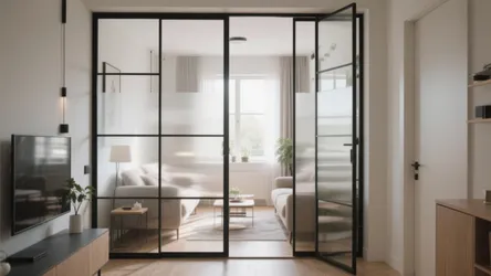 5 Glass Wall Decoration Ideas