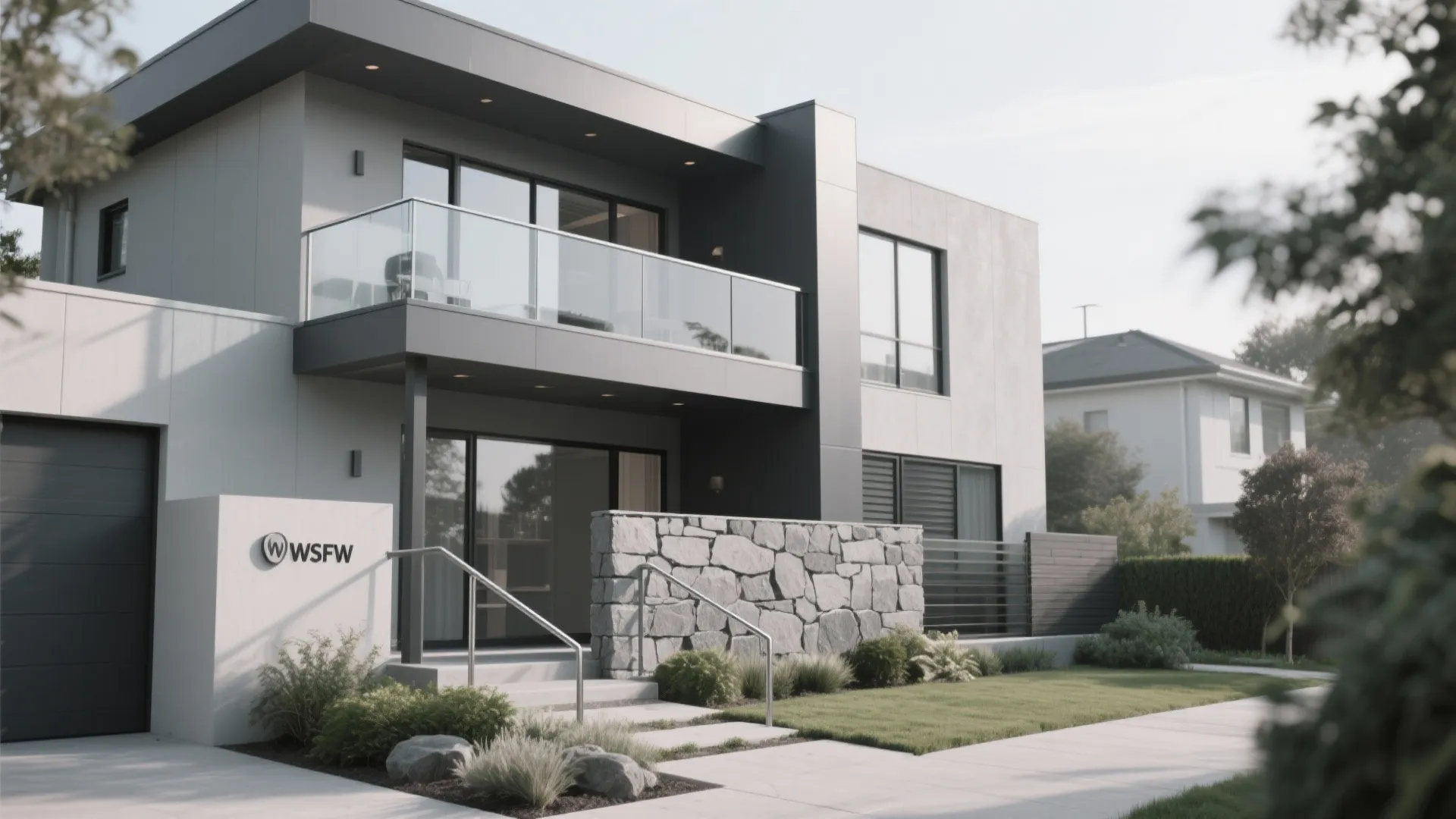 5. Monochrome Modern Gray